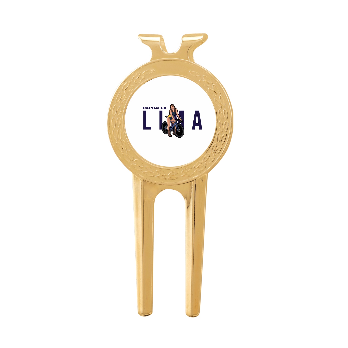 Divot Tool with Ball Marker — Player Name in Classic
