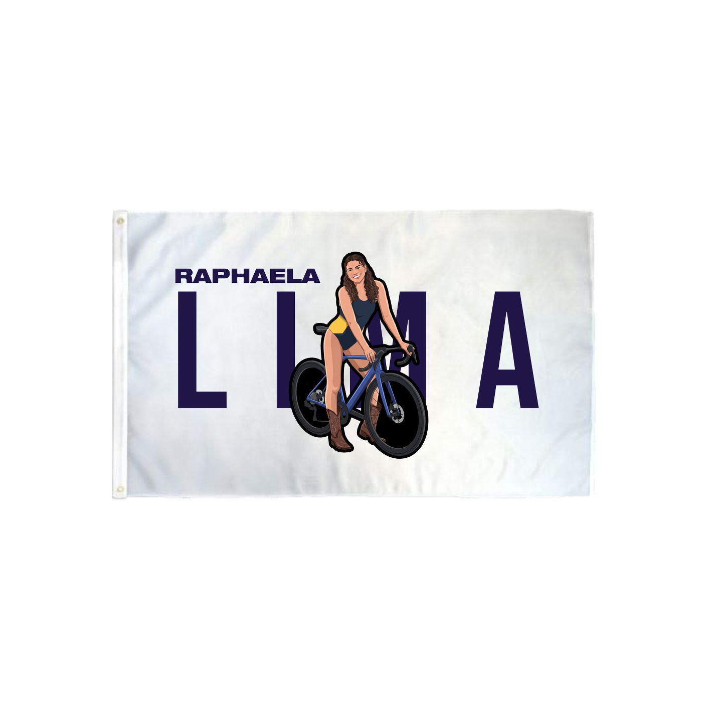 3x5 Flag — Player Name in Classic