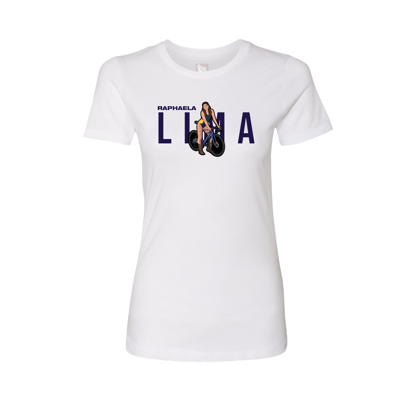 Womens Tee — Player Name in White