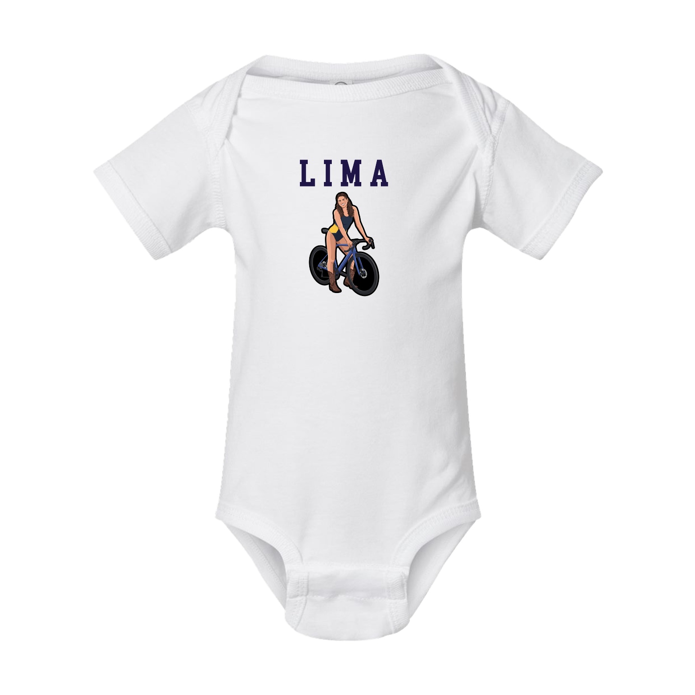 Baby Onesie — Shirsey in White