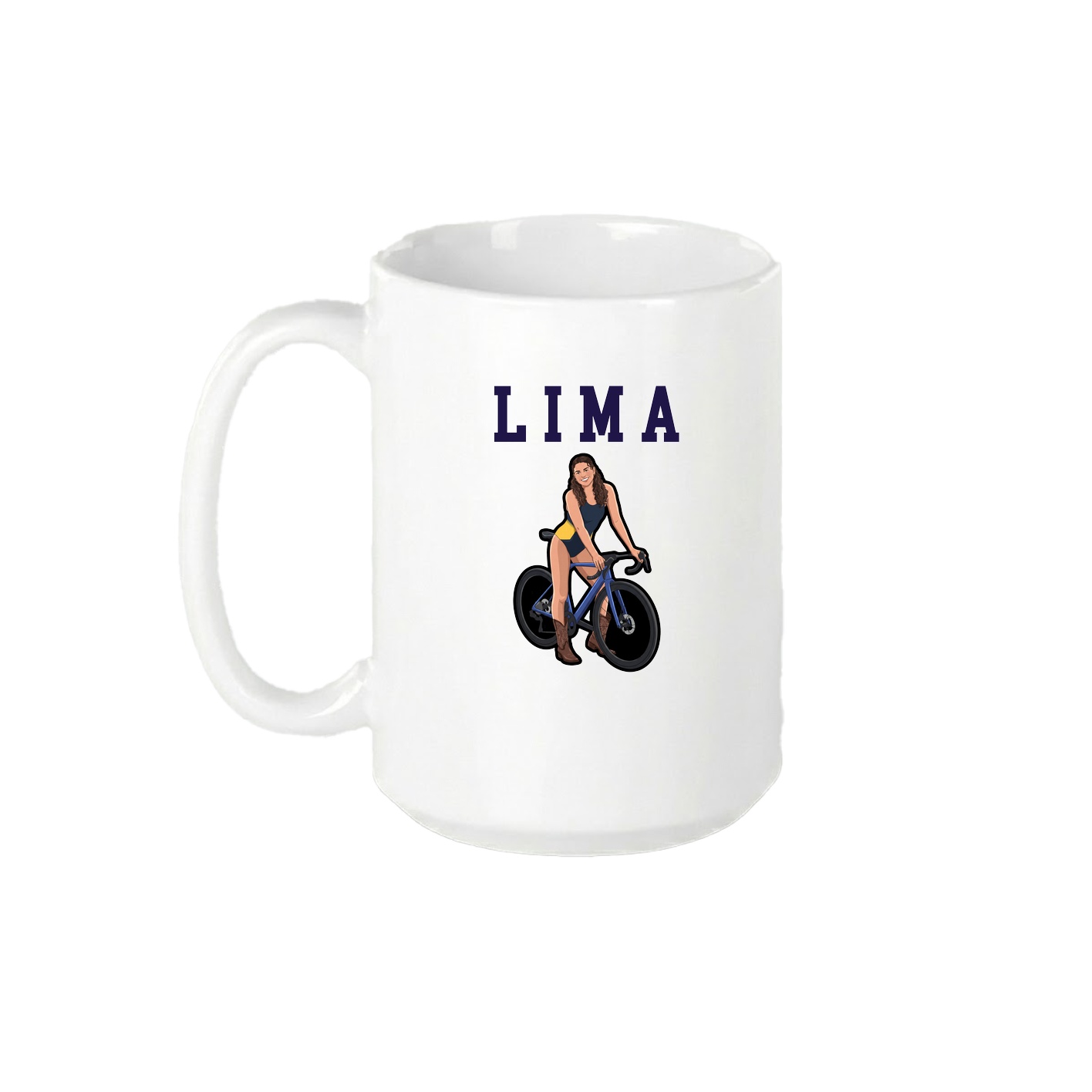 15oz Coffee Mug — Shirsey in White