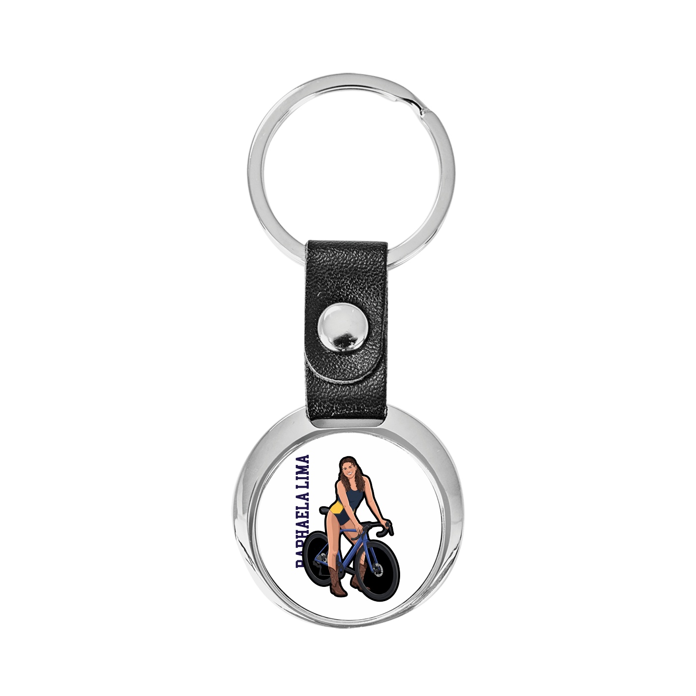 Key Chain — Name Vertical in Classic
