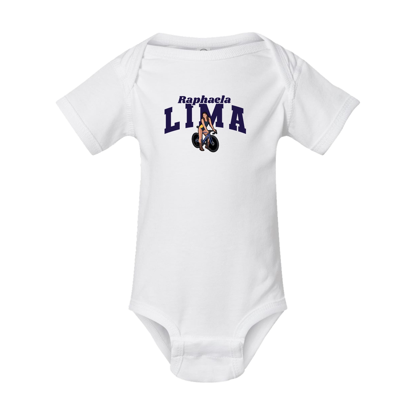 Baby Onesie — Signature Arch in White