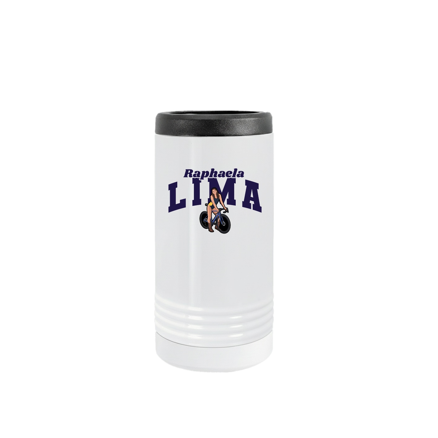 Slim Beverage Holder — Signature Arch in White