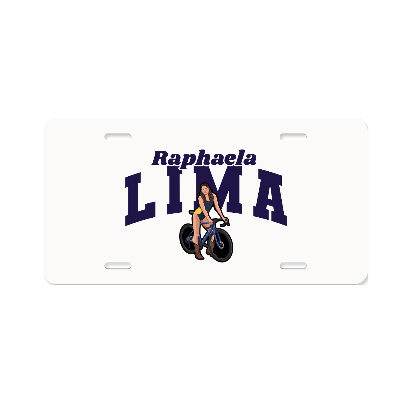License Plate — Signature Arch in Classic