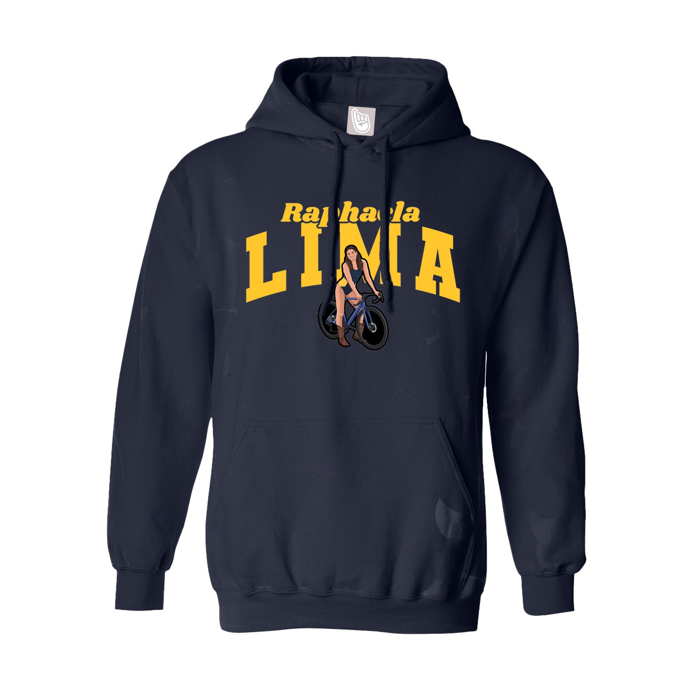 Hoodie — Signature Arch in Navy