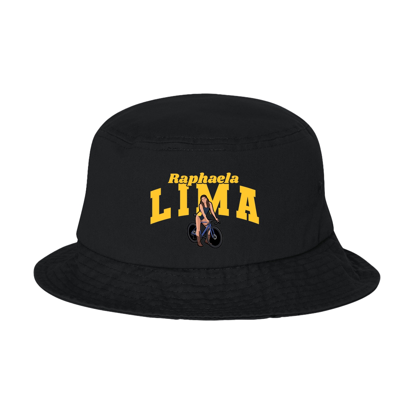 Bucket Cap — Signature Arch in Black