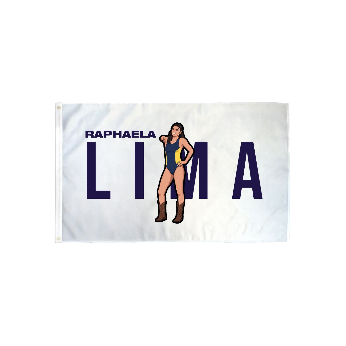 3x5 Flag — Player Name in Classic