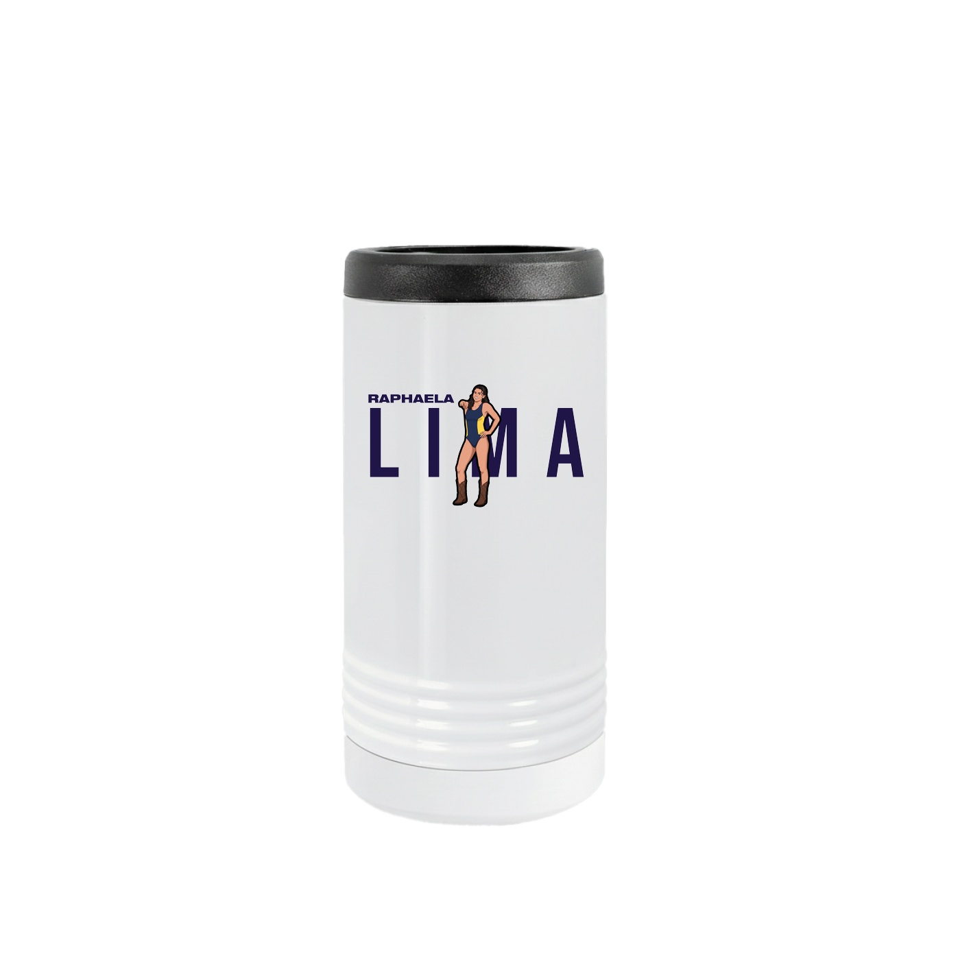 Slim Beverage Holder — Player Name in White
