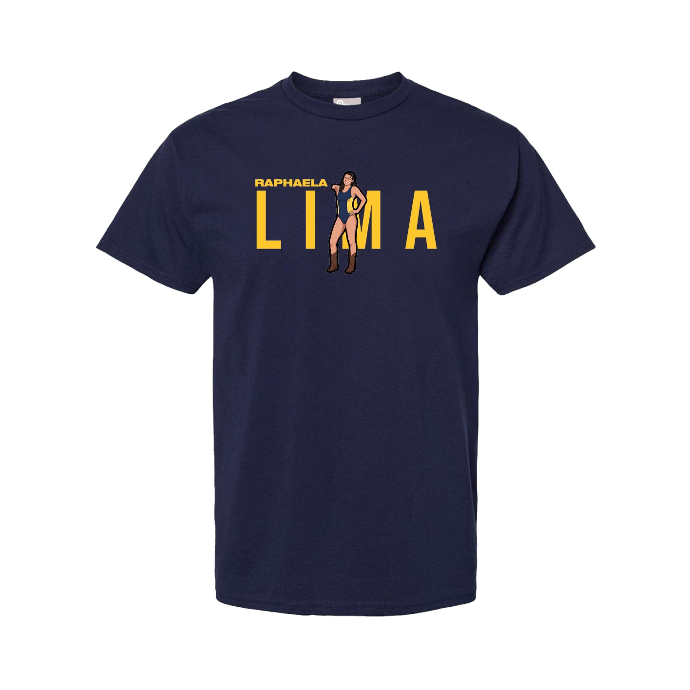 Youth Tee — Player Name in Navy