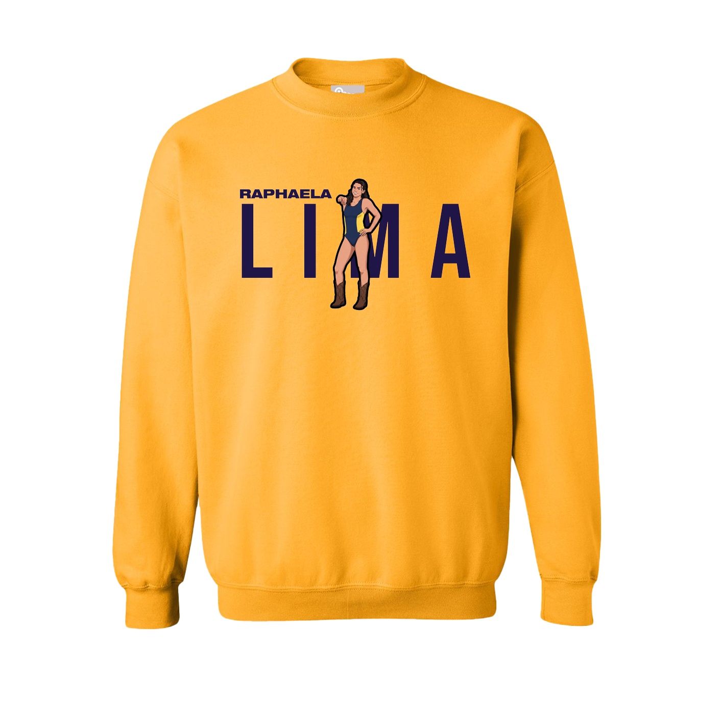 Fleece Crew — Player Name in Gold
