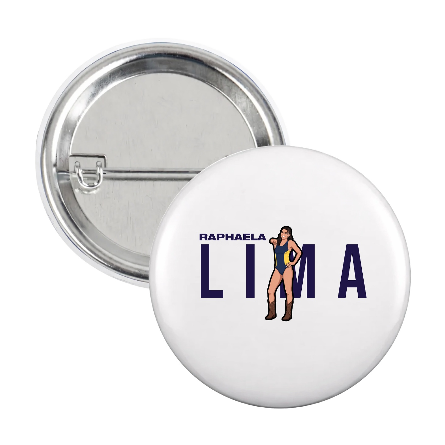 Game Day Button — Player Name in White
