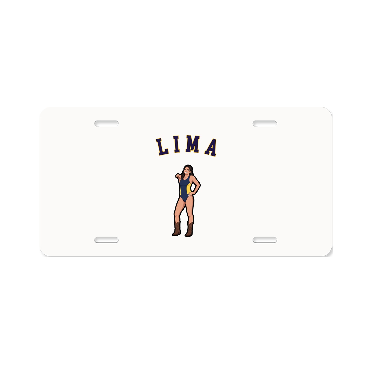 License Plate — Shirsey Arch in Classic