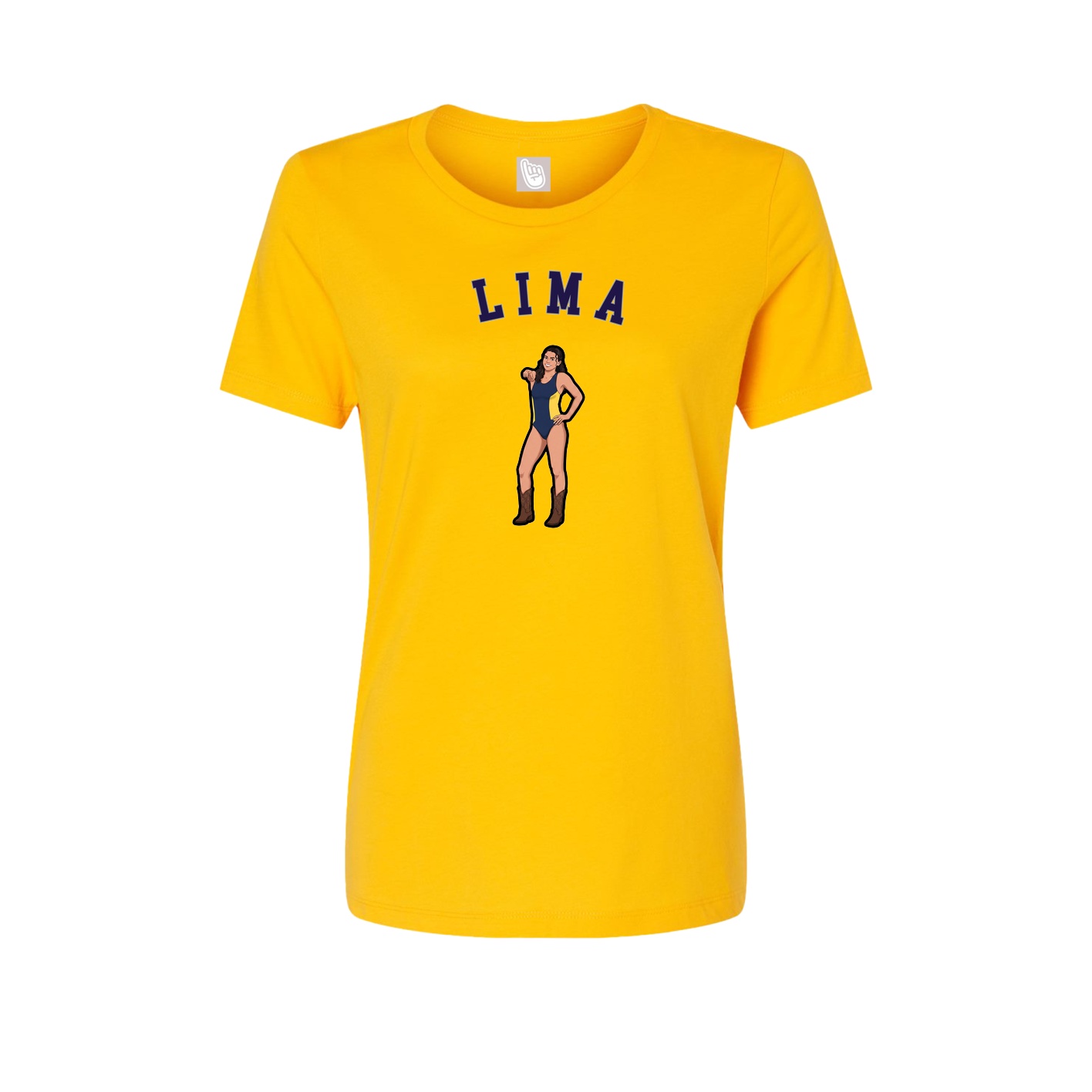Womens Tee — Shirsey Arch in Gold