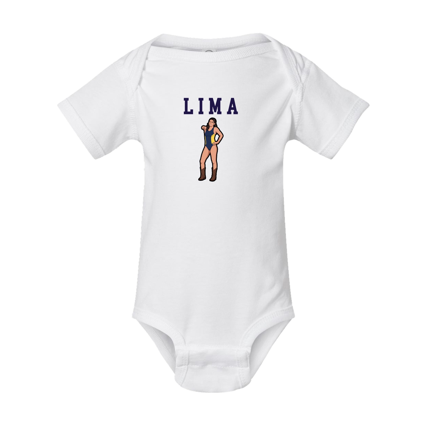 Baby Onesie — Shirsey in White