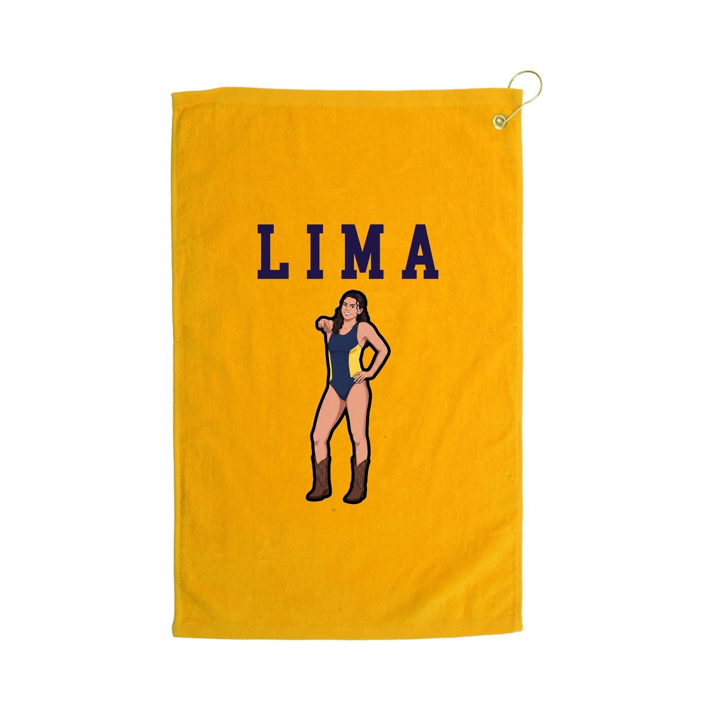 Golf Towel — Shirsey in Gold