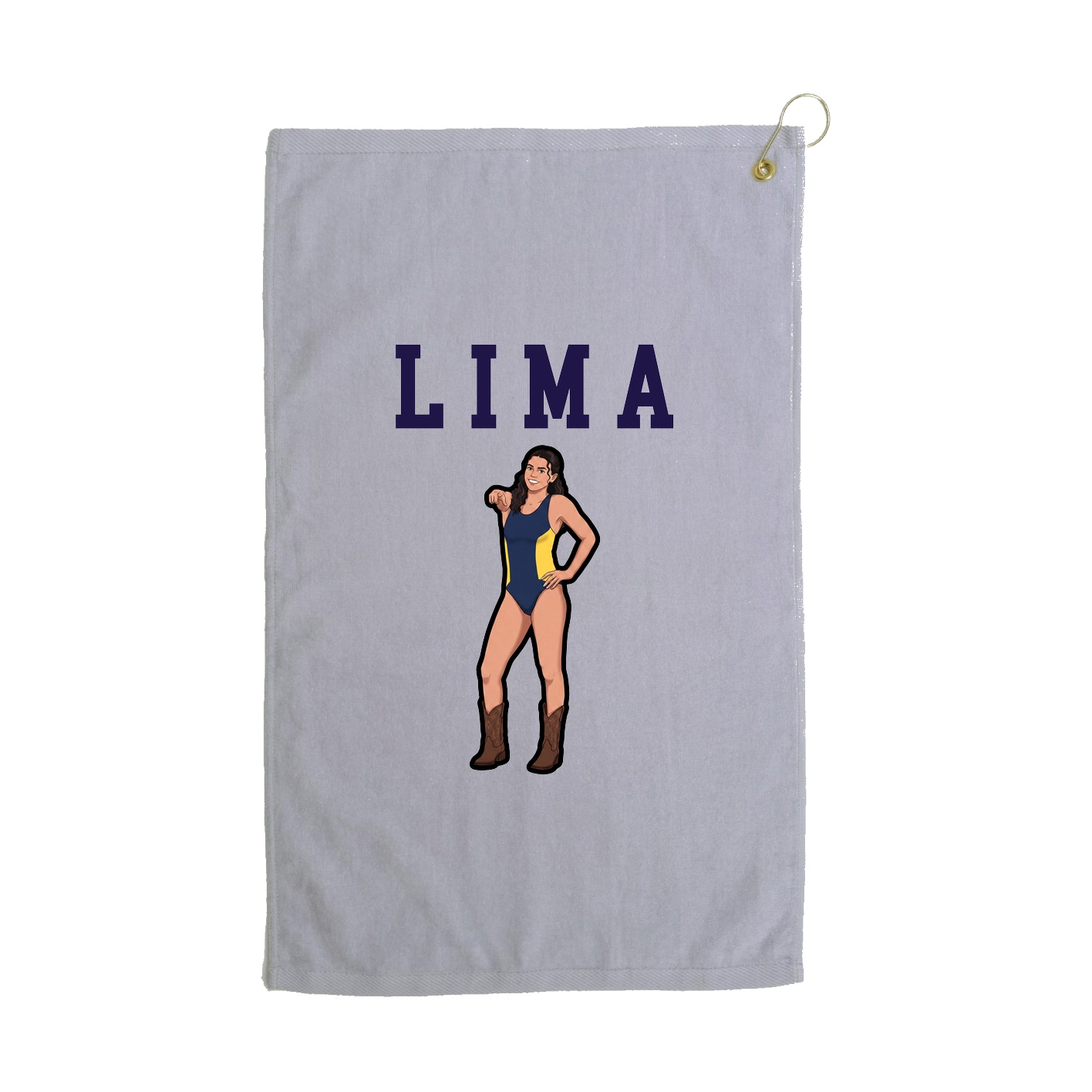Golf Towel — Shirsey in Grey