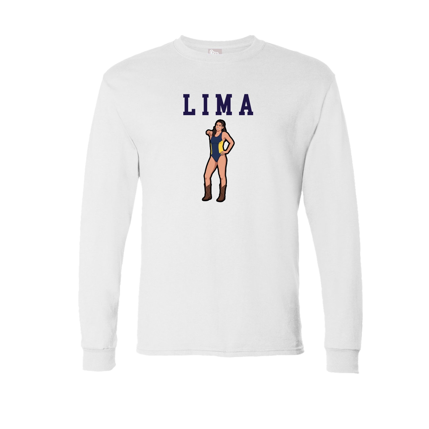 Long Sleeve Tee — Shirsey in White