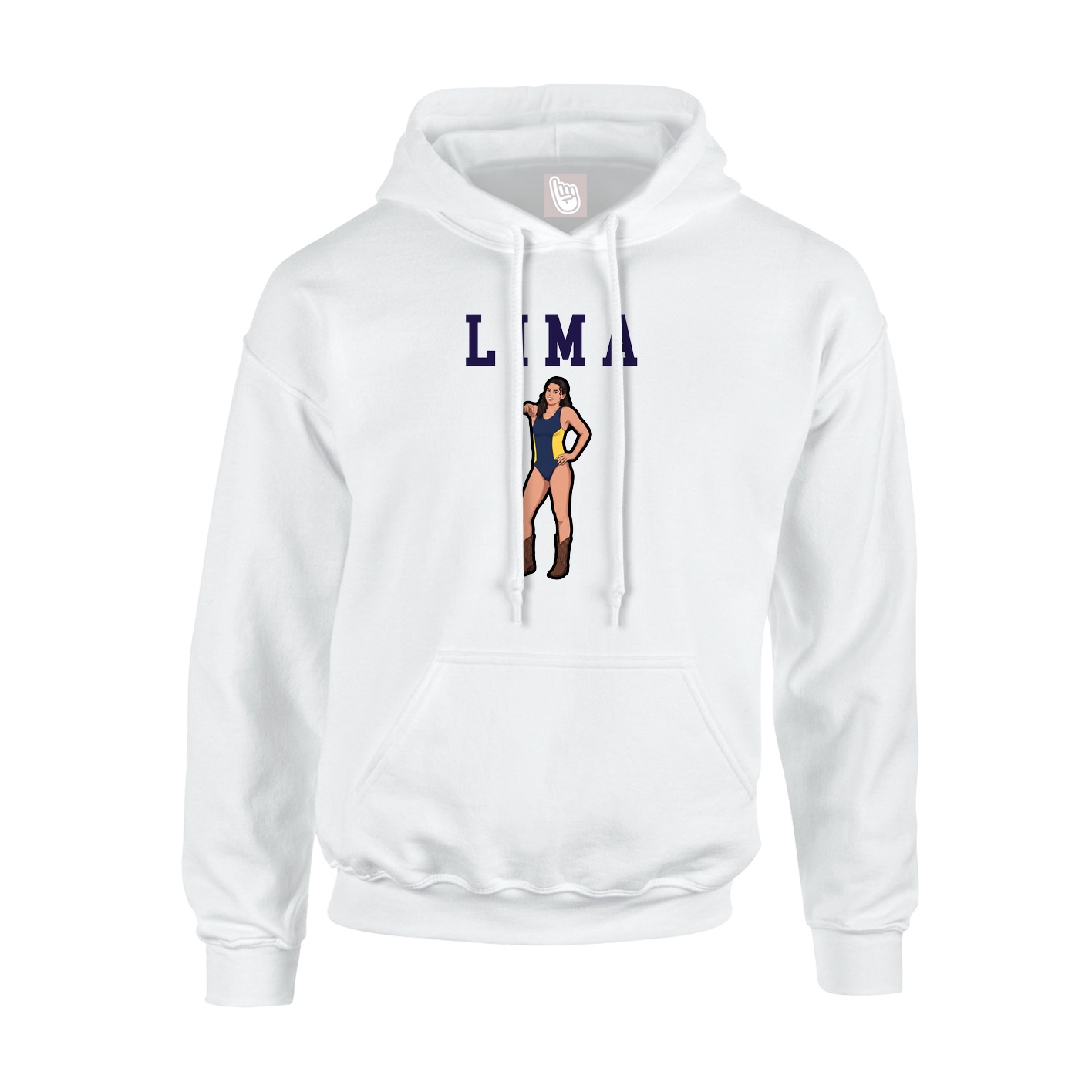 Youth Hoodie — Shirsey in White