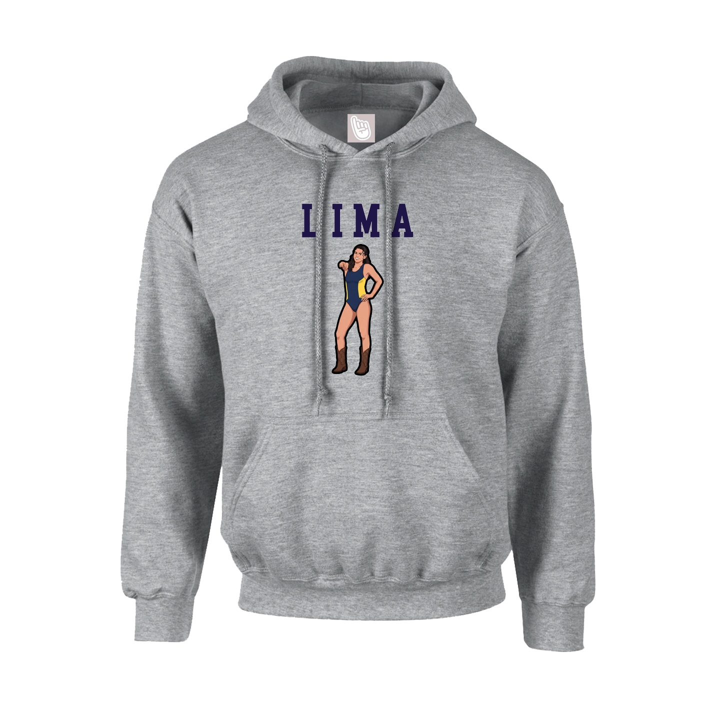 Youth Hoodie — Shirsey in Grey