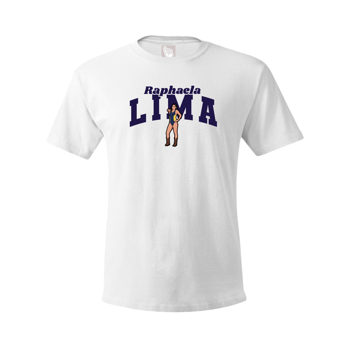 Youth Tee — Signature Arch in White