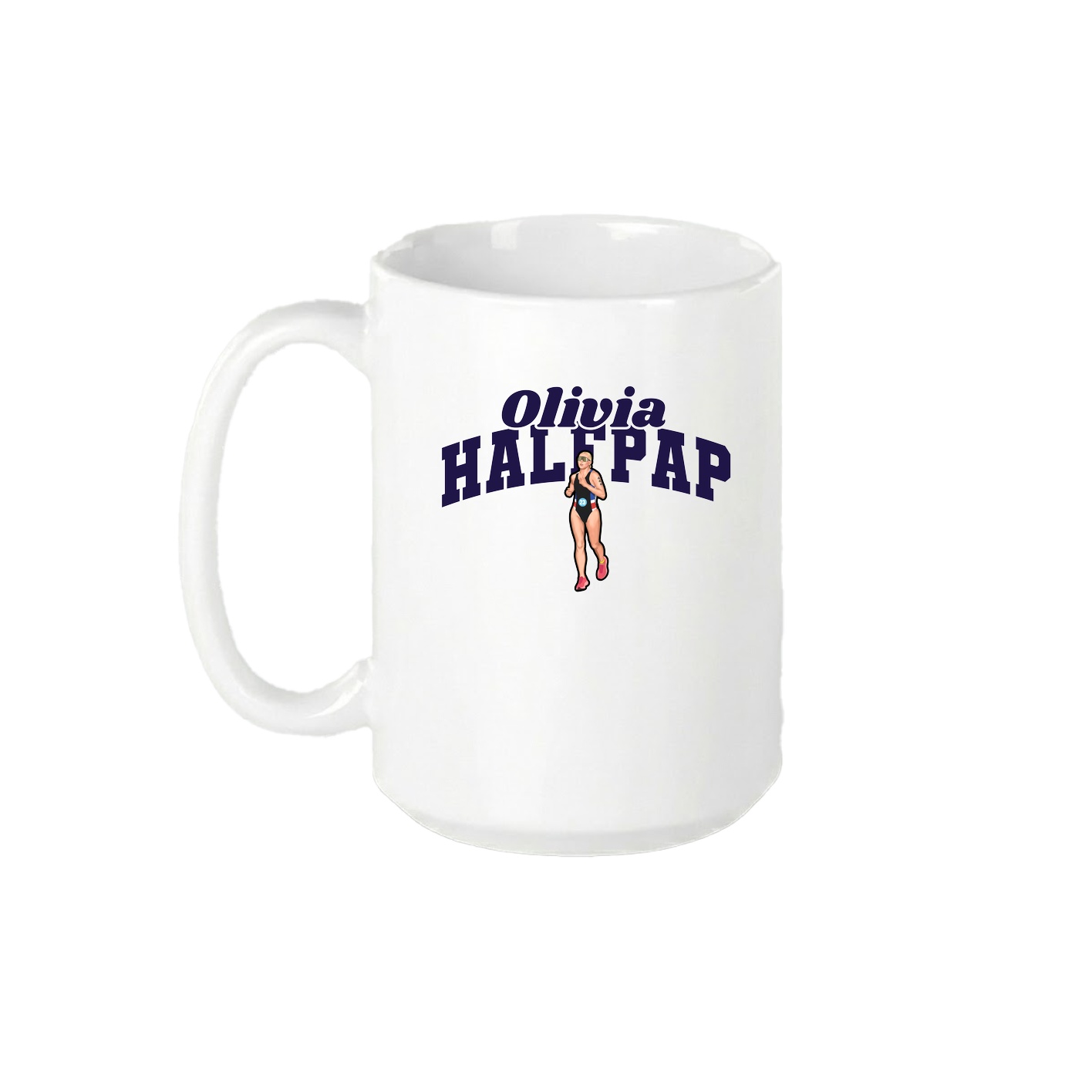 15oz Coffee Mug — Signature Arch in White