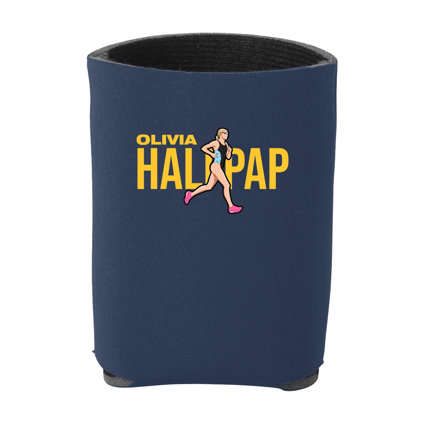 Can Holder — Player Name in Navy