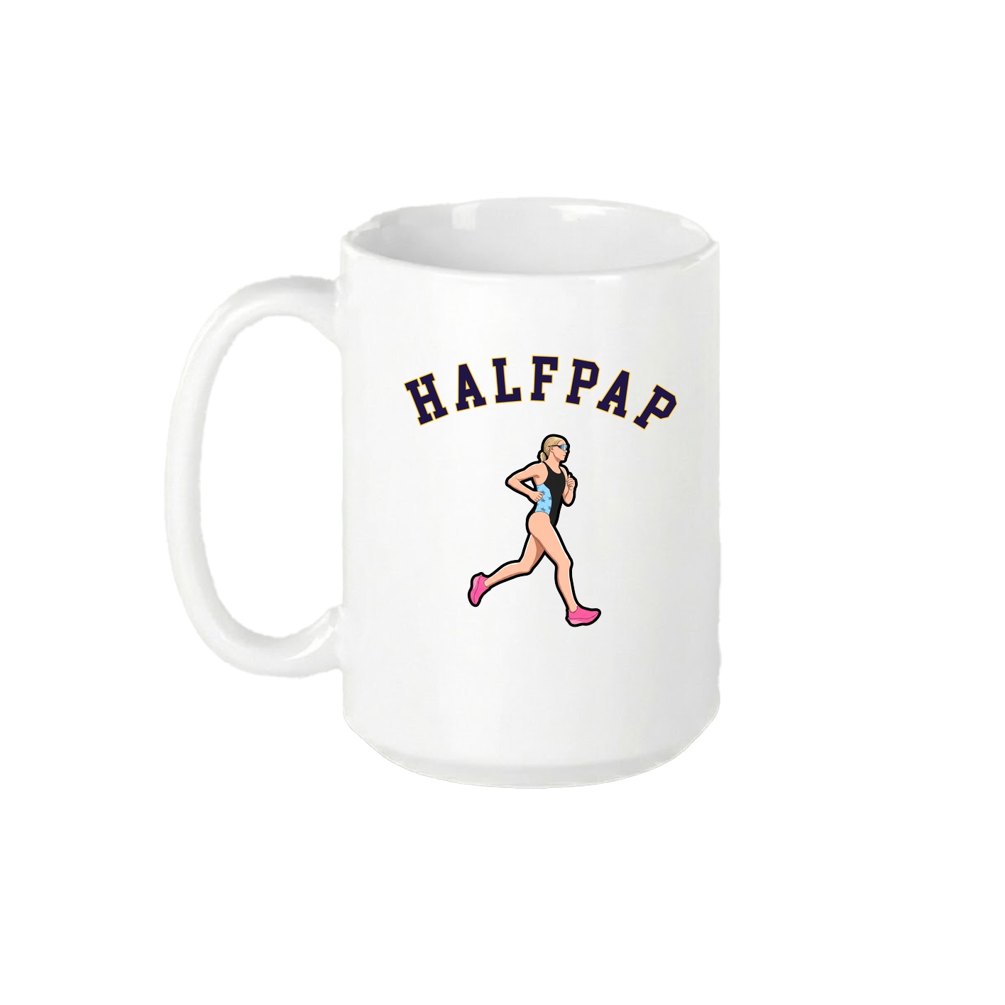 15oz Coffee Mug — Shirsey Arch in White