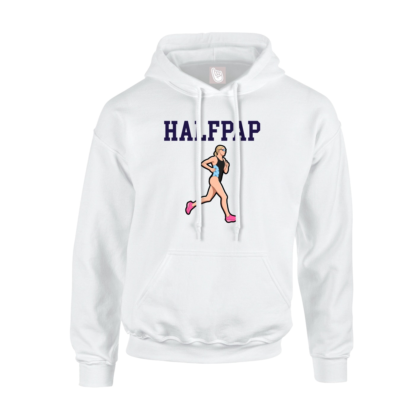 Hoodie — Shirsey in White