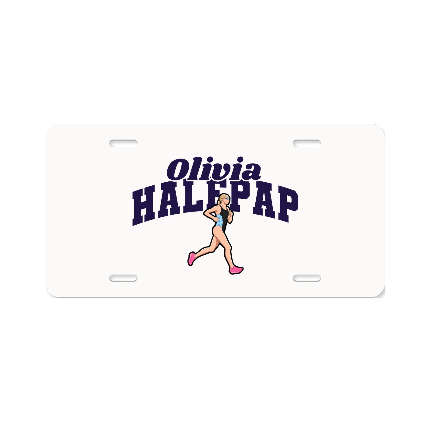 License Plate — Signature Arch in Classic