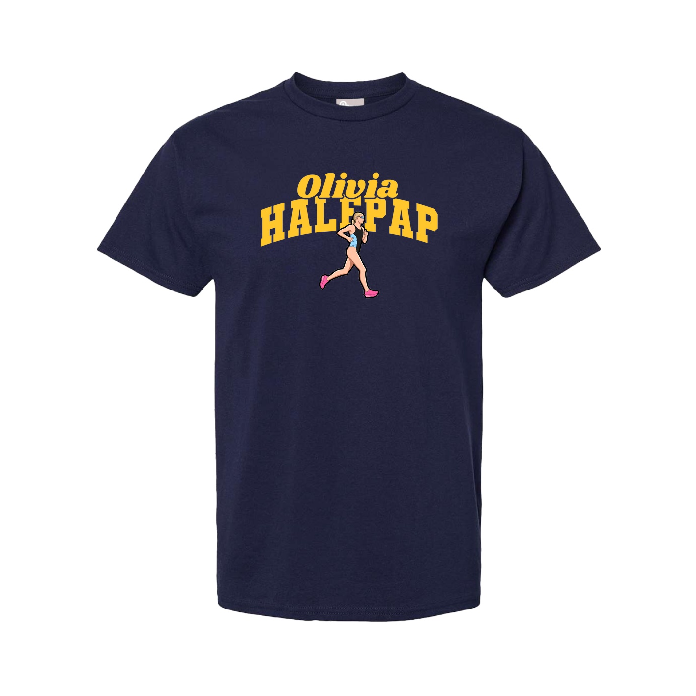 Youth Tee — Signature Arch in Navy