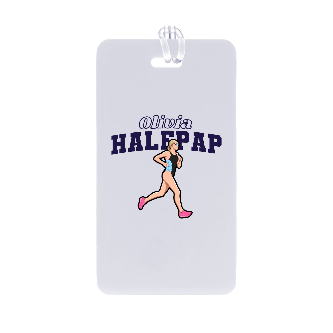 Bag Tag — Name Arch in Classic