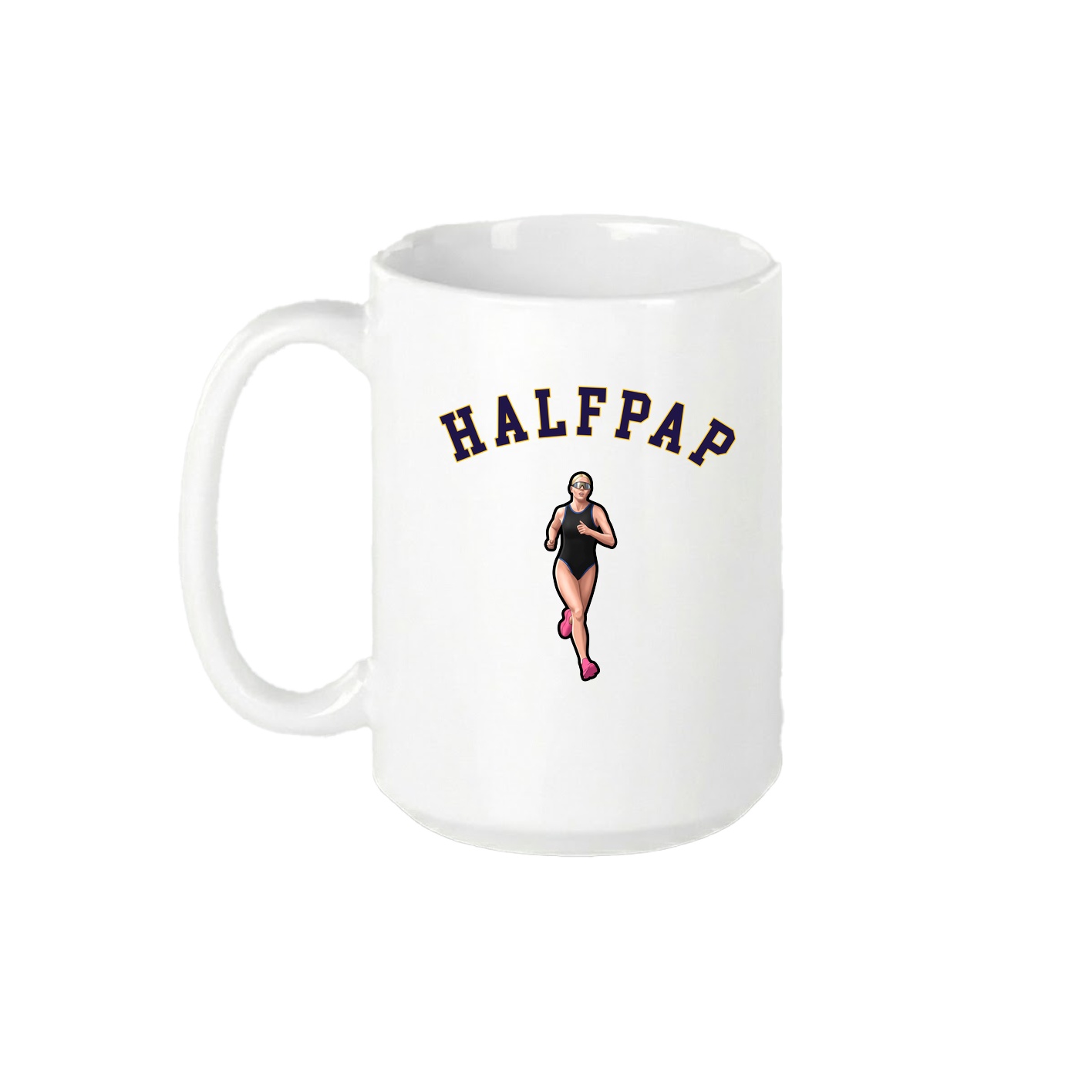15oz Coffee Mug — Shirsey Arch in White