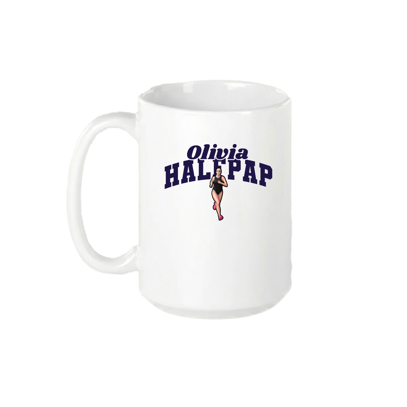 15oz Coffee Mug — Signature Arch in White