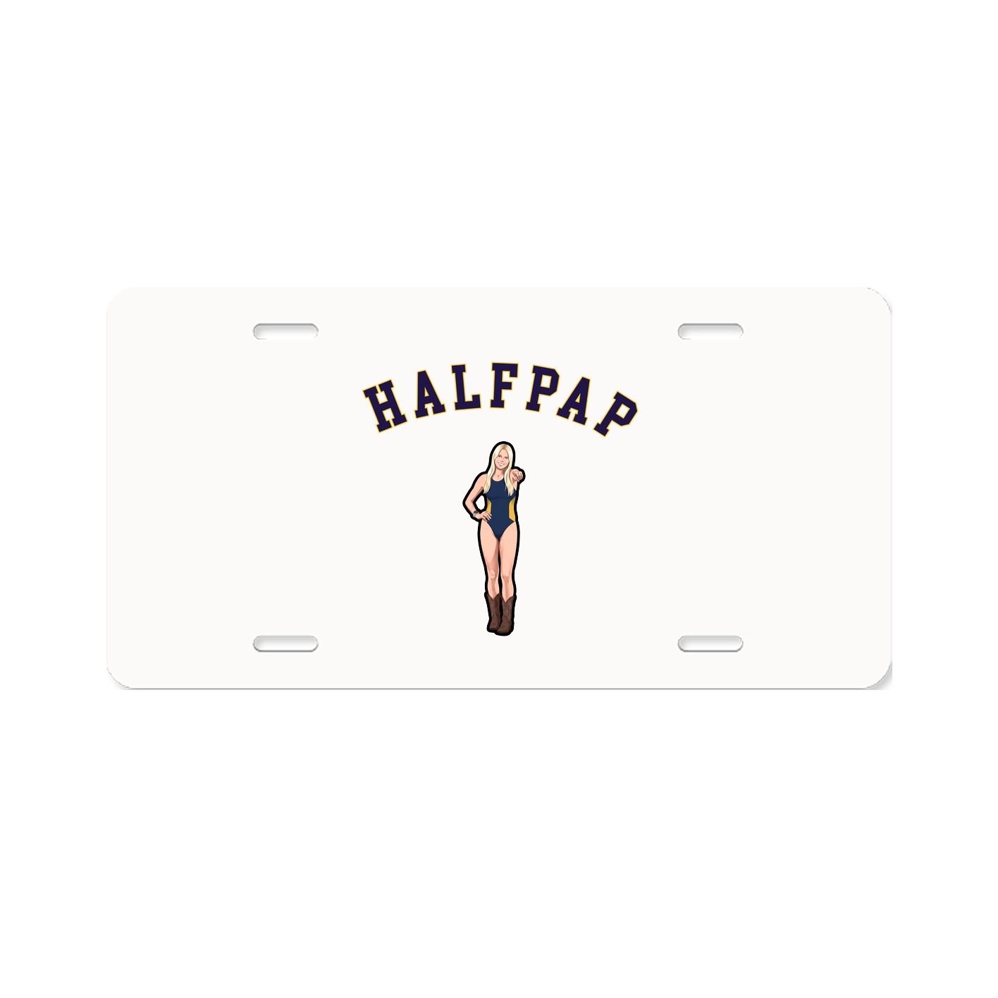 License Plate — Shirsey Arch in Classic