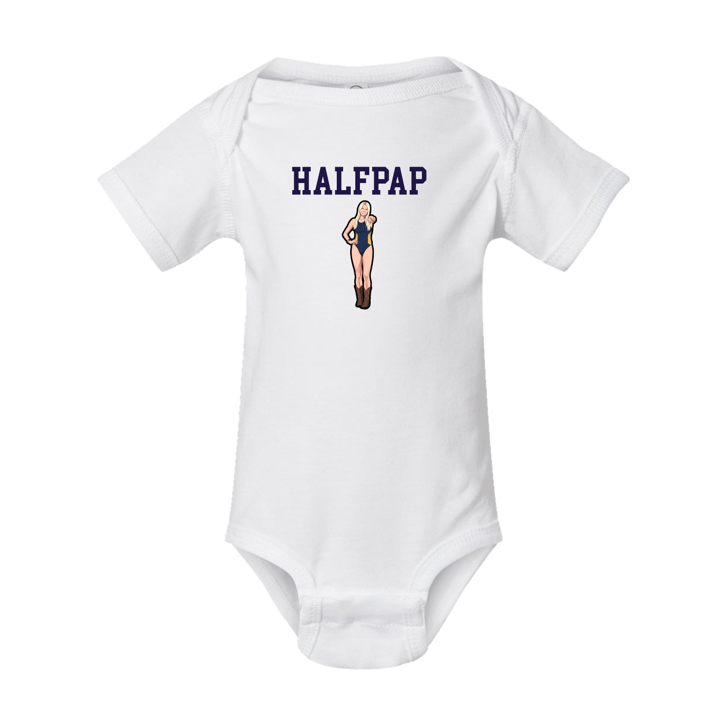 Baby Onesie — Shirsey in White