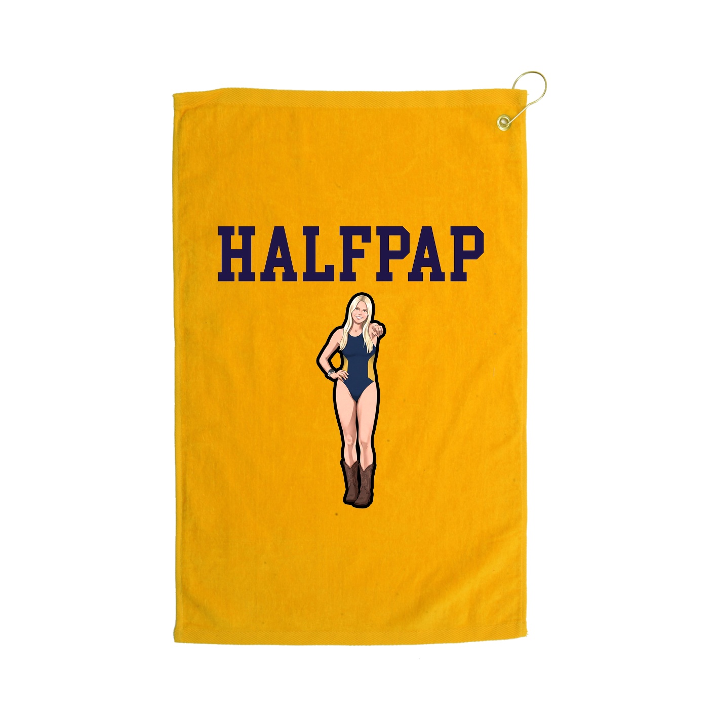 Golf Towel — Shirsey in Gold