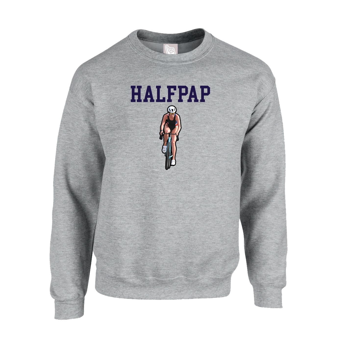 Fleece Crew — Shirsey in Grey