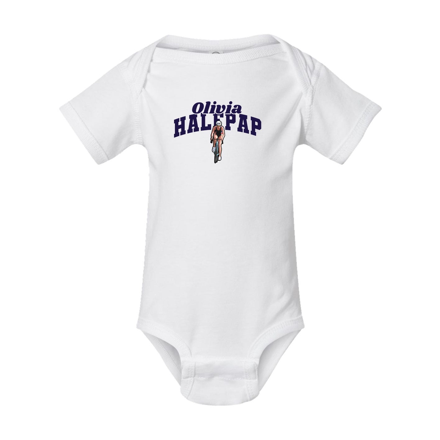 Baby Onesie — Signature Arch in White