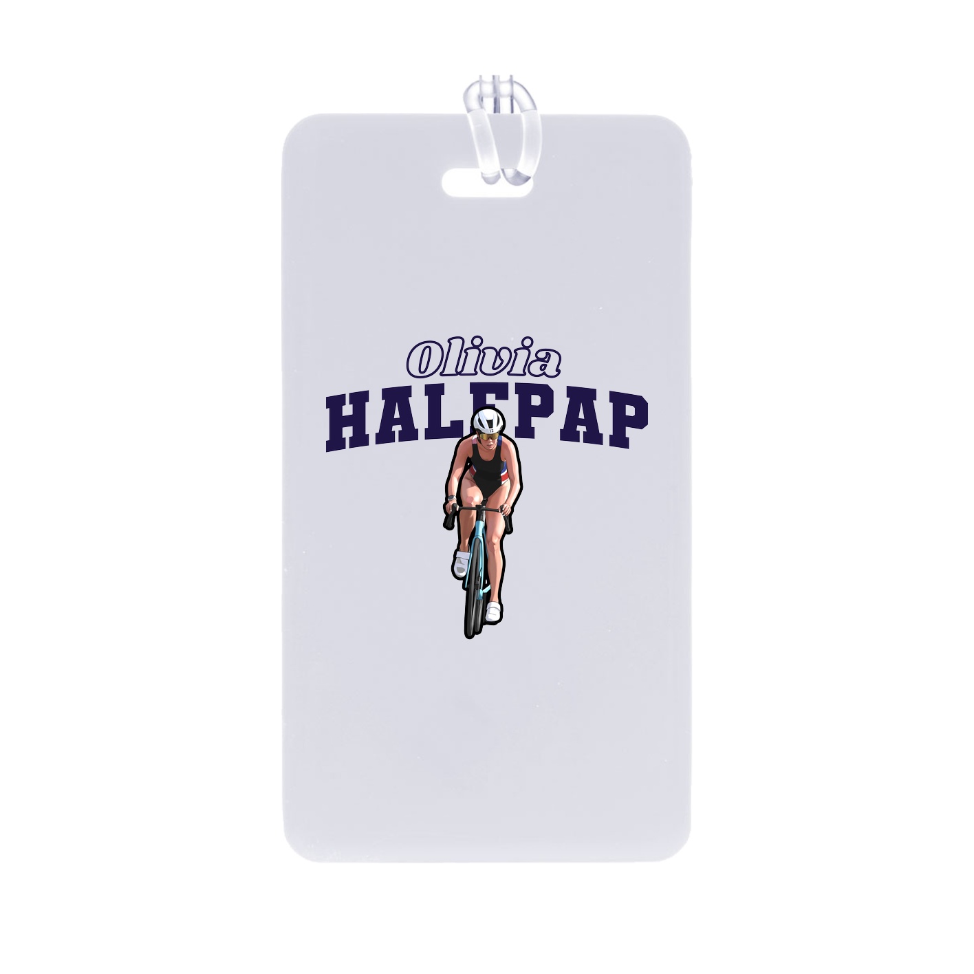 Bag Tag — Name Arch in Classic