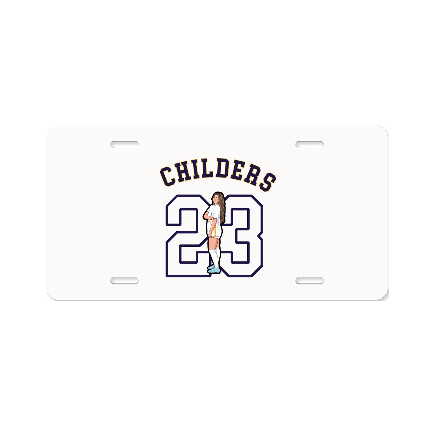 License Plate — Shirsey Arch in Classic