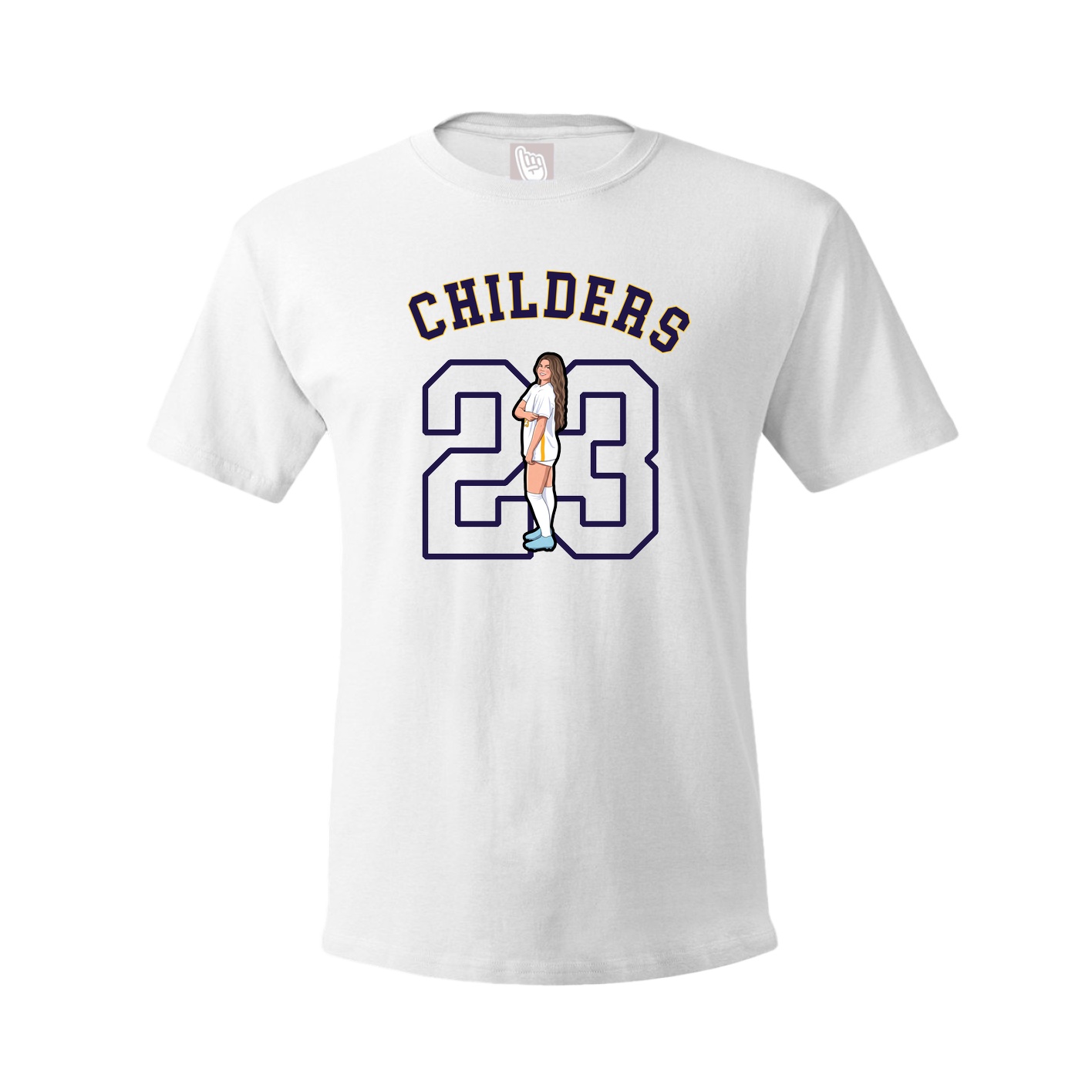 Youth Tee — Shirsey Arch in White