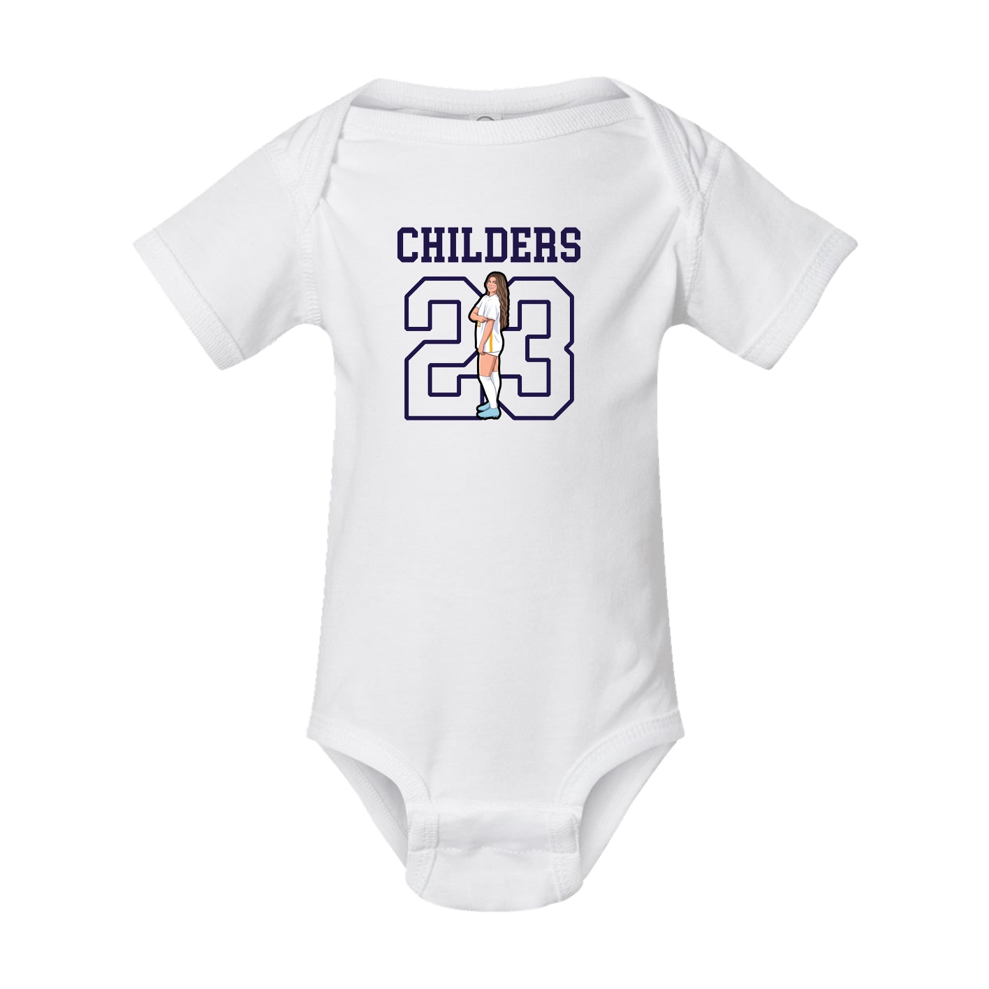 Baby Onesie — Shirsey in White