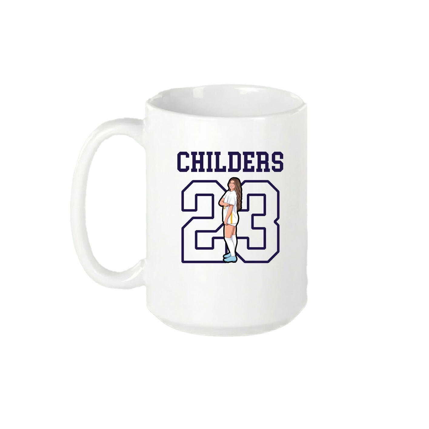 15oz Coffee Mug — Shirsey in White