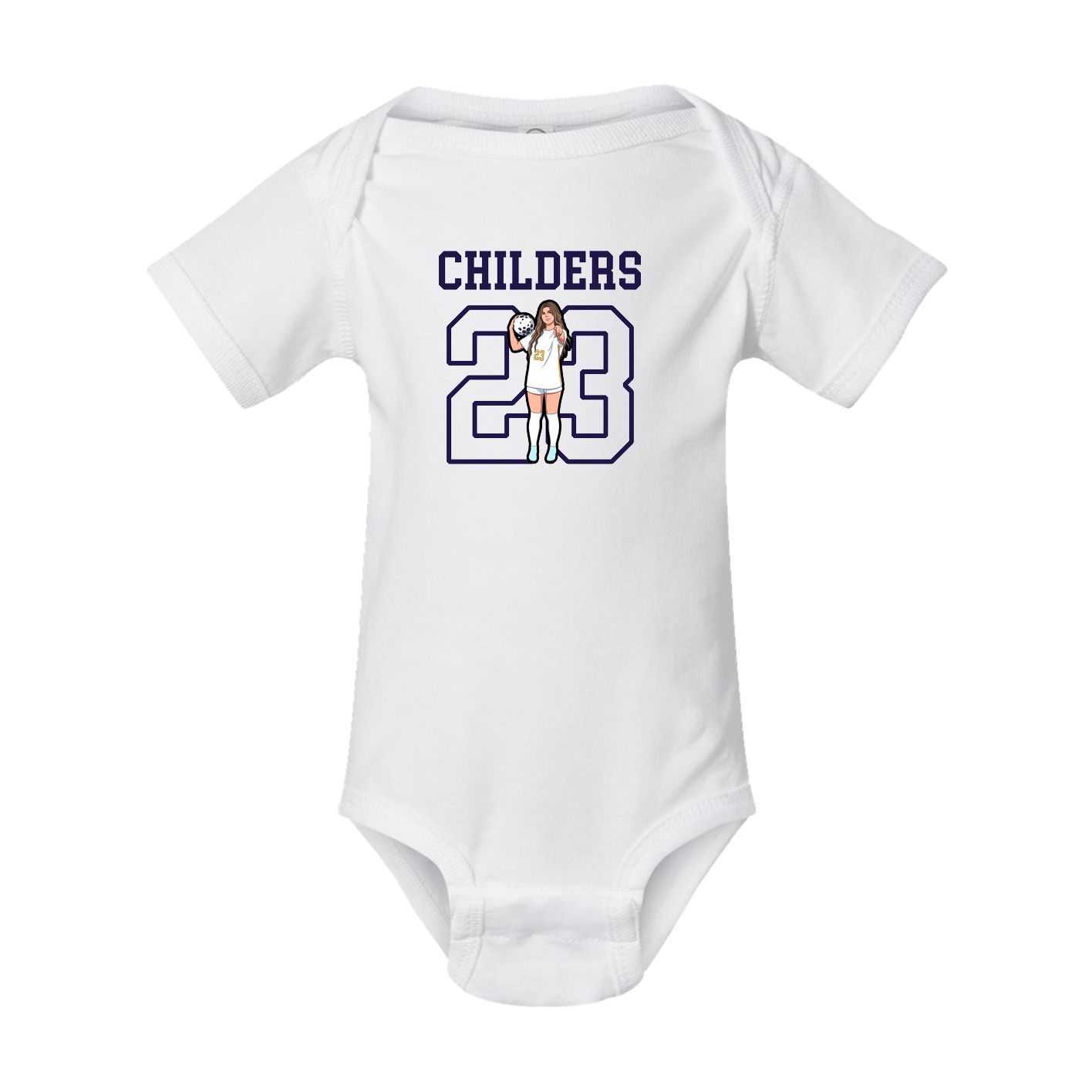 Baby Onesie — Shirsey in White