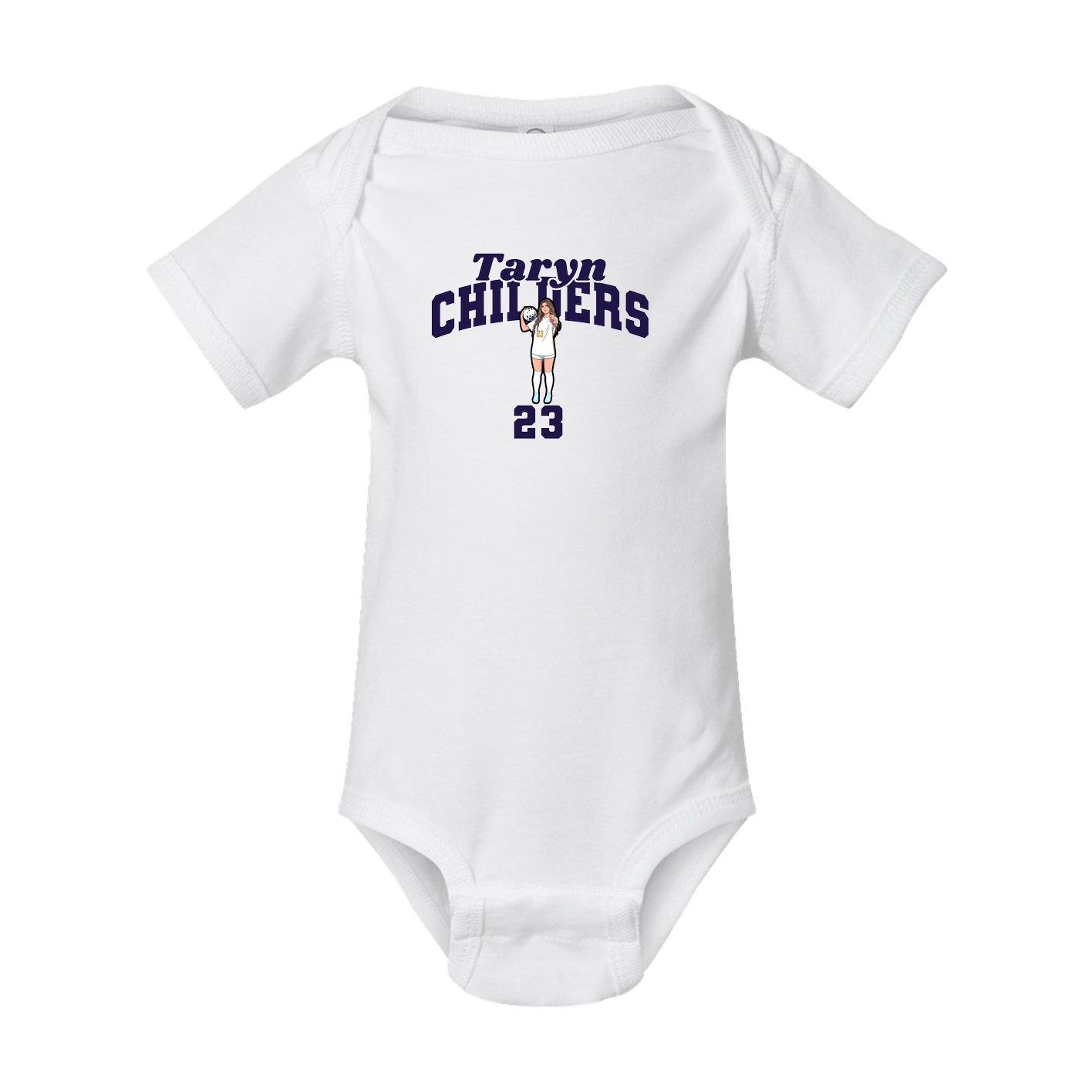 Baby Onesie — Signature Arch in White
