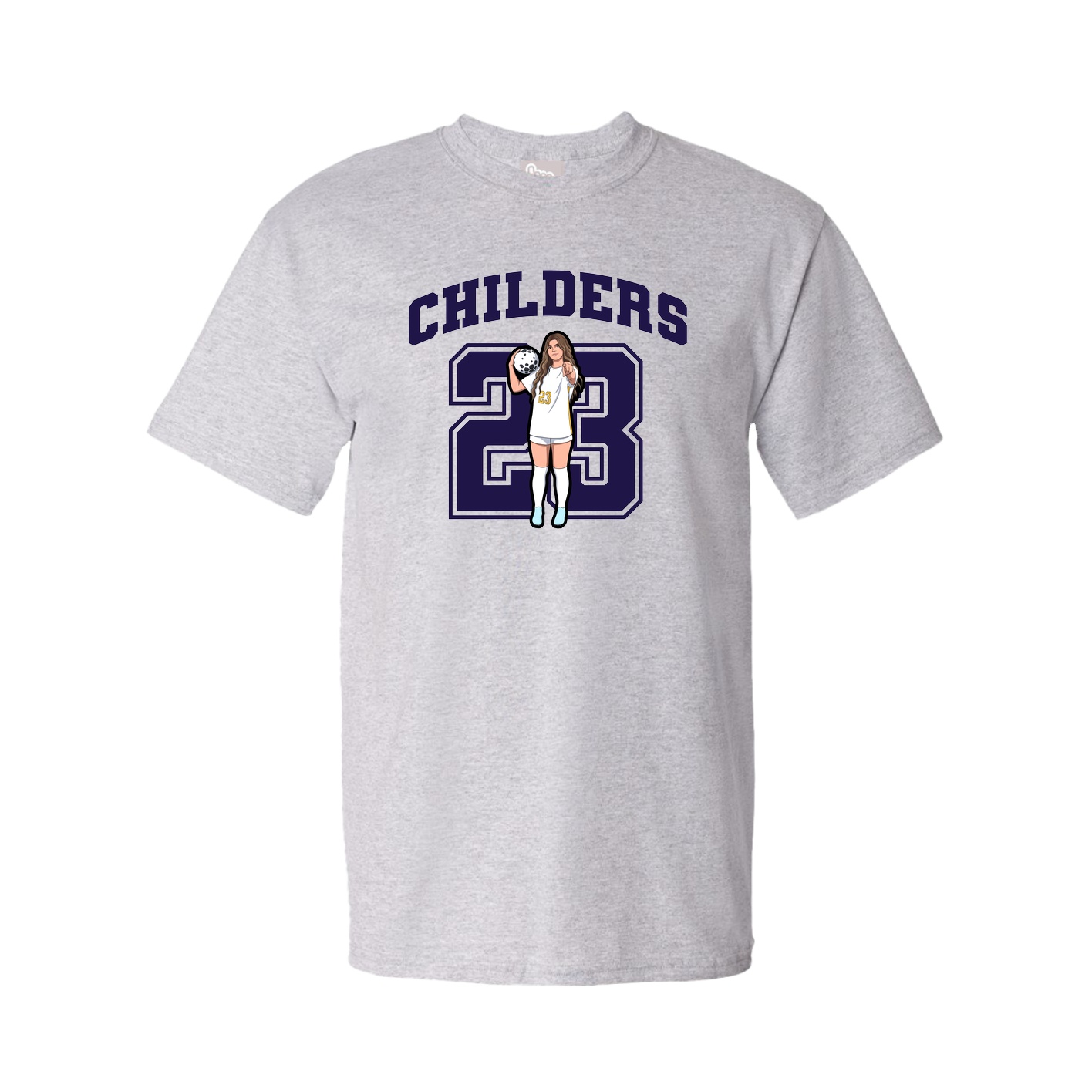 Tee — Number in Grey