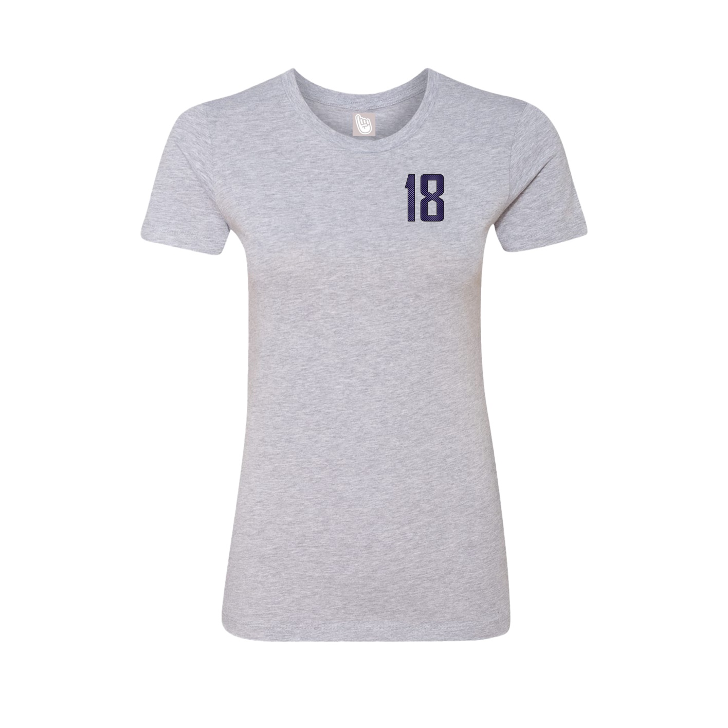 Womens Tee — Front Shirsy in Grey