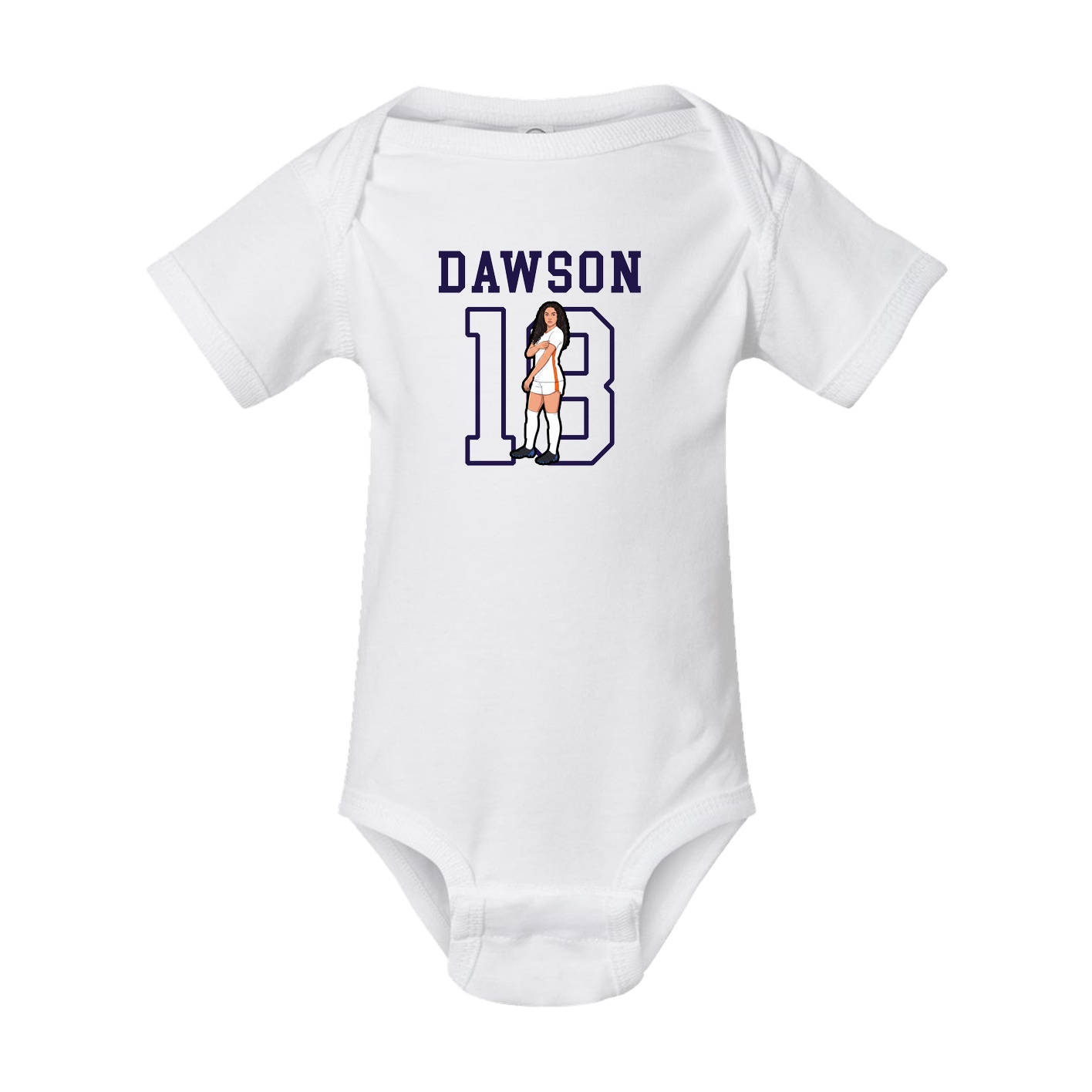 Baby Onesie — Shirsey in White