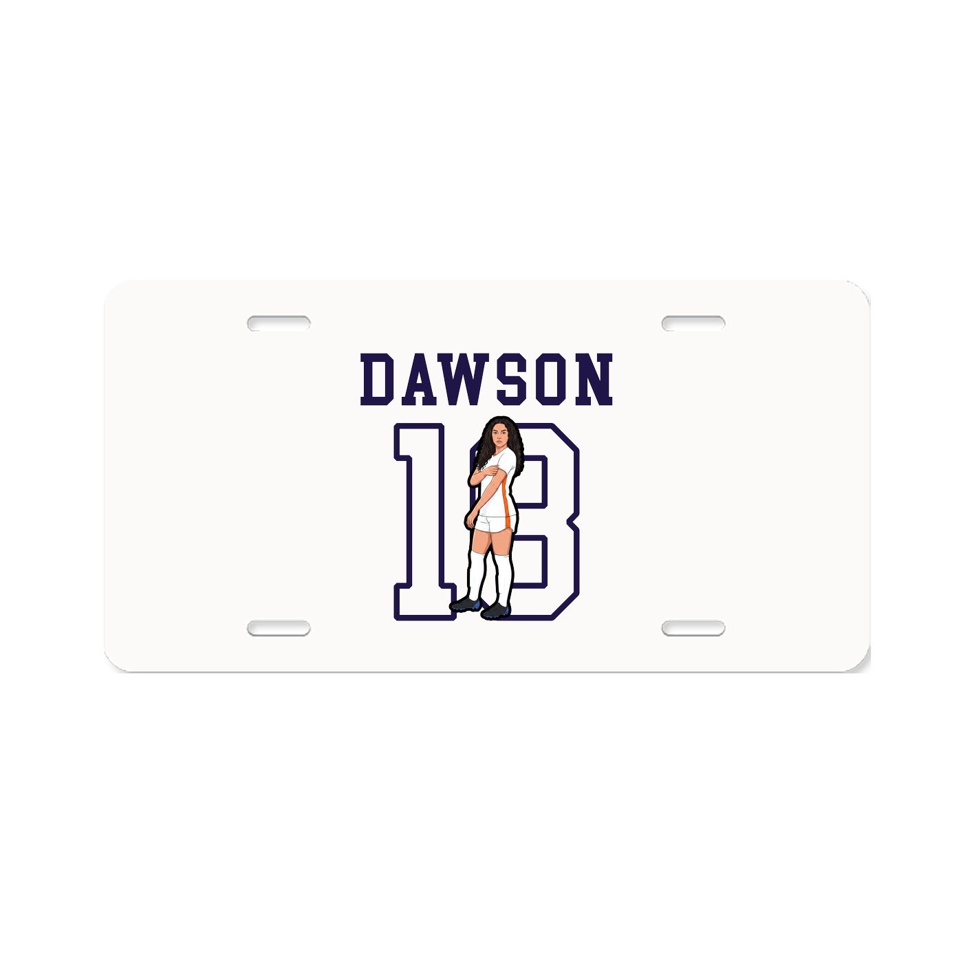 License Plate — Shirsey in Classic